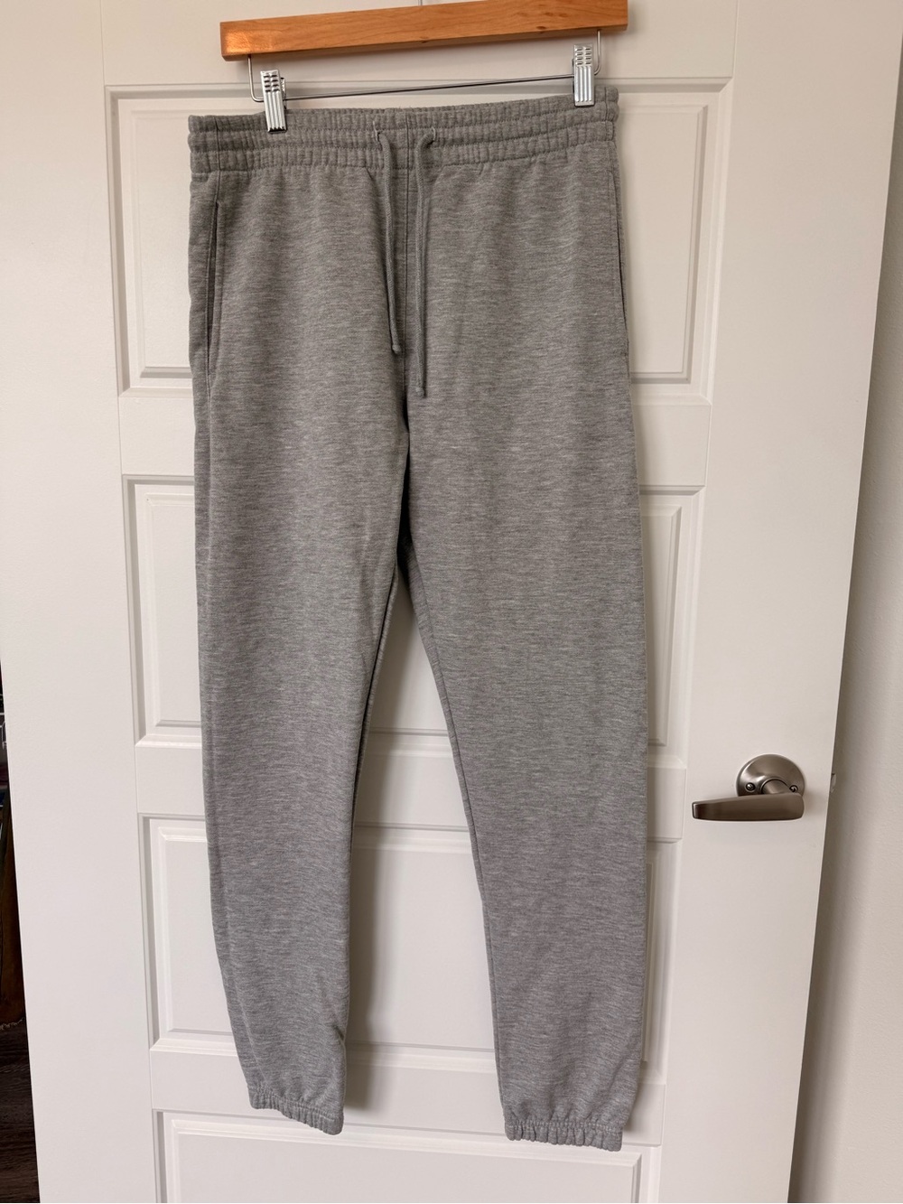 PacSun Men's Slim Fit Joggers - Heather Grey (Size Small)